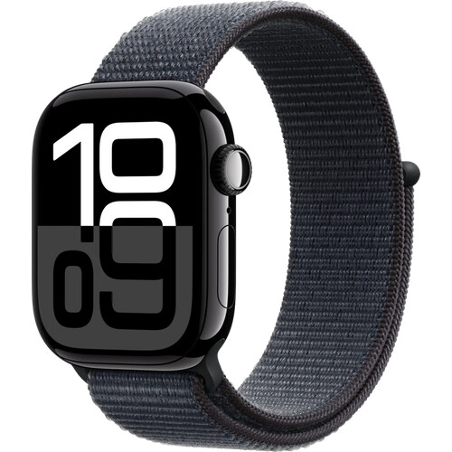 Met Apple Watch Series 10 4G 42mm Zwart Sport Loop ...