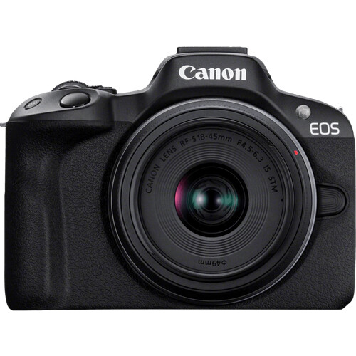 De Canon EOS R50 Zwart + RF-S 18-45mm f/4.5-6.3 IS ...