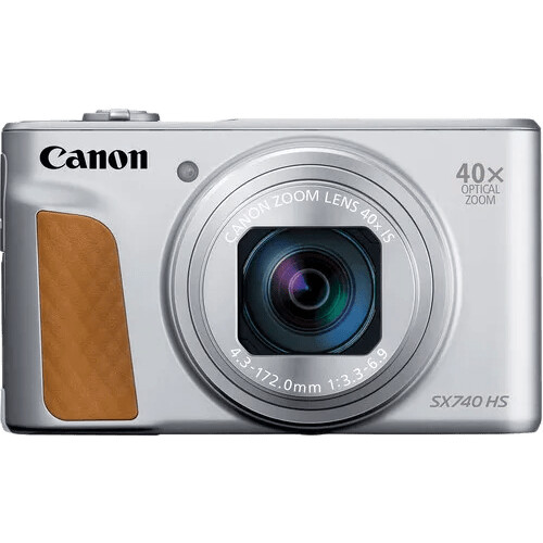 De Canon PowerShot SX740HS Lite Zilver is een ...