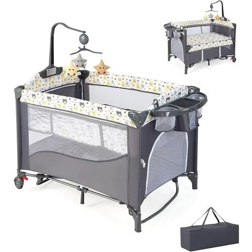 Kenmerken: 5-in-1 multifunctionele wieg De ...