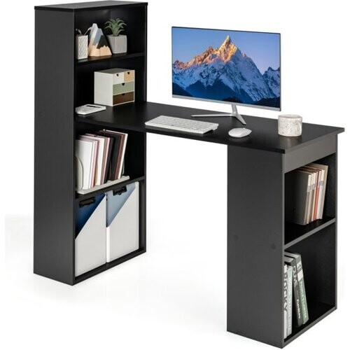 Praktisch Bureau met Boekenplank voor Thuiswerken ...
