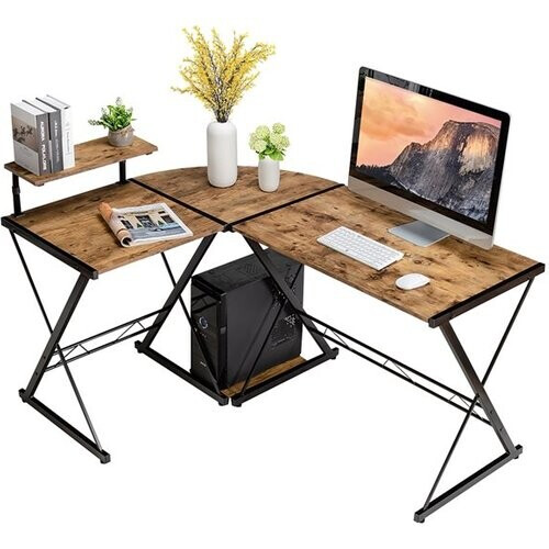 **Coast Hoek Bureau L-Vormige Computertafel – ...