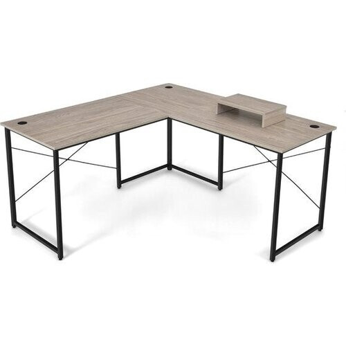 **Coast L-Vorm Bureau met Monitorstandaard & 3 ...