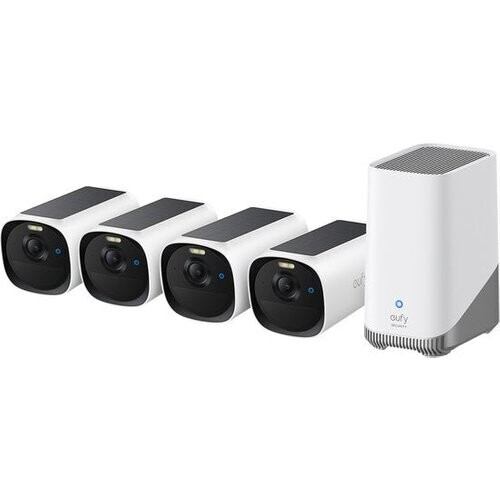Eufy eufyCam E40 4-Camera Set + HomeBase S280. ...