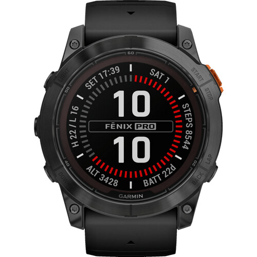 De Garmin Fenix 7 Pro Solar Zwart 51mm is een ...