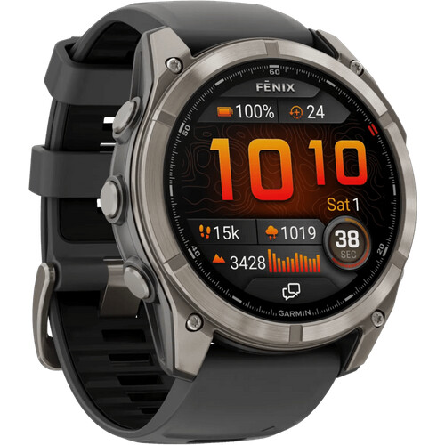 De Garmin Fenix 8 Pro Grijs LTE 47 mm is een ...