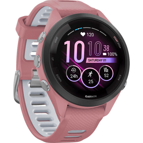 Met de Garmin Forerunner 265S Roze leer je meer ...