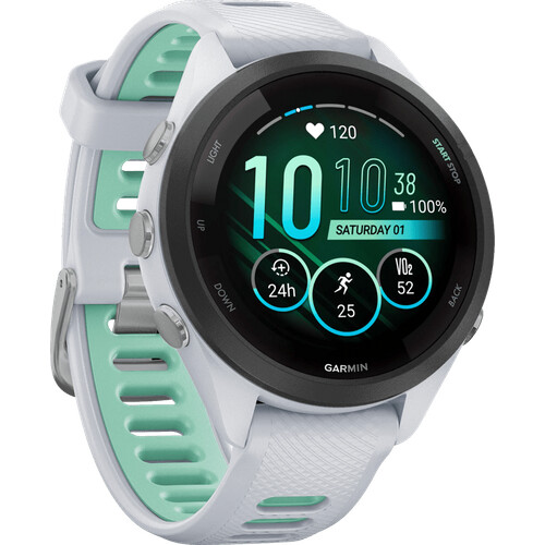 Met de Garmin Forerunner 265S Wit leer je meer ...