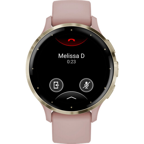 Met de Garmin Venu 3S Goud/Roze ben jij altijd op ...