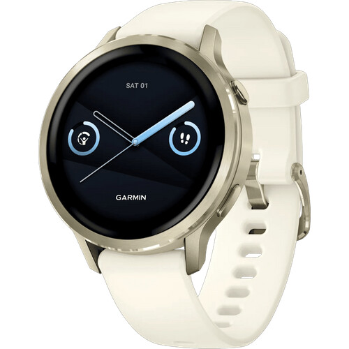 Met de Garmin Venu 4 Goud/Beige 41 mm weet je meer ...