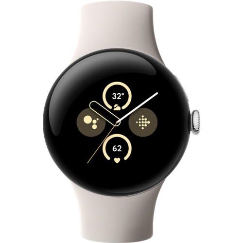 Met Google Pixel Watch 2 Zilver/Crème heb jij een ...