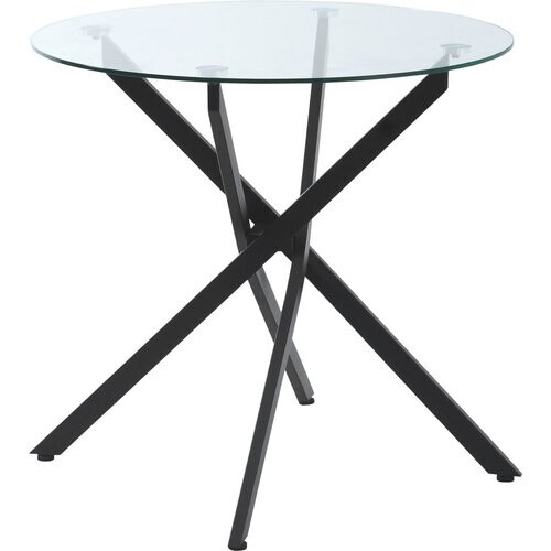 ESTHETISCH & MODERN: De ronde eettafel heeft een ...