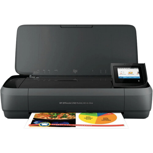 Met de HP OfficeJet 250 Mobiele All-in-One Printer ...