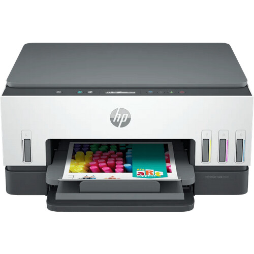 Met de HP Smart Tank 6005 druk je thuis of op ...