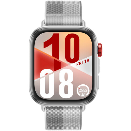 De Huawei Watch Fit 4 Zilver/Grijs is een ...