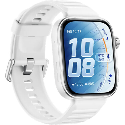 De Huawei Watch Fit 5 Pro 44 mm Wit is een stevige ...