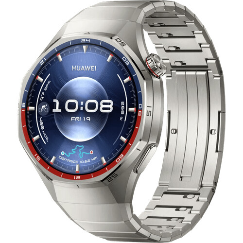 Met de Huawei Watch GT 6 Pro Zilver/Titanium haal ...