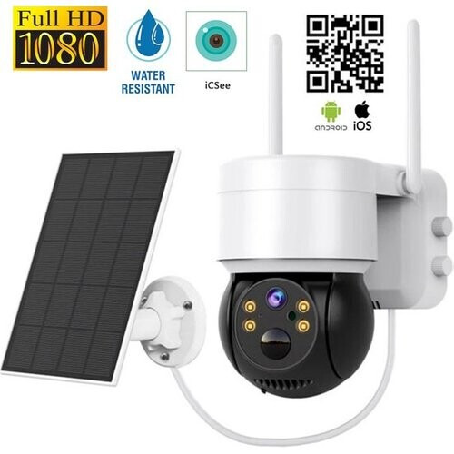 Met de Solar WiFi-camera blijf je altijd op de ...