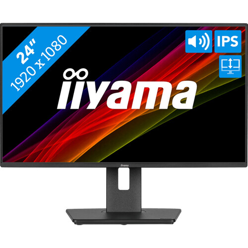 Met de iiyama ProLite XB2492HSU-B1 24 inch monitor ...