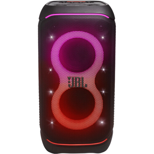 Jij verzorgt de muziek op feesten met de JBL ...