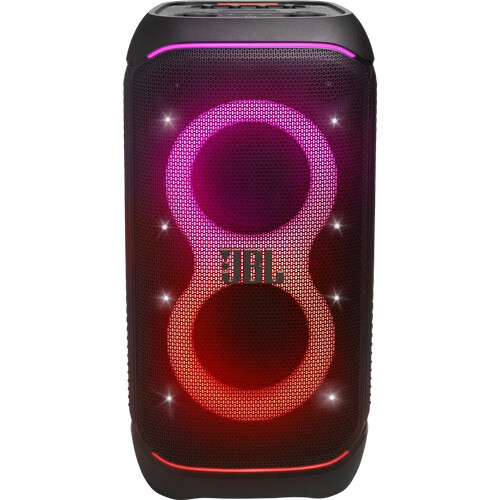 Jij verzorgt de muziek op feesten met de JBL ...