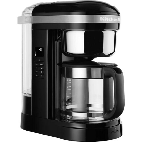 Met de KitchenAid 5KCM1209EOB Zwart zet je ...