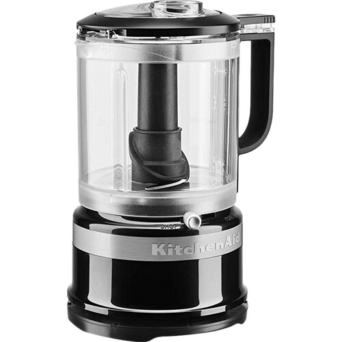 Met de KitchenAid 5KFC0516EOB Zwart hak, pureer of ...