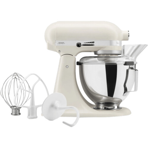 Met de KitchenAid 5KSM95PSEPL maak je zwaar deeg ...
