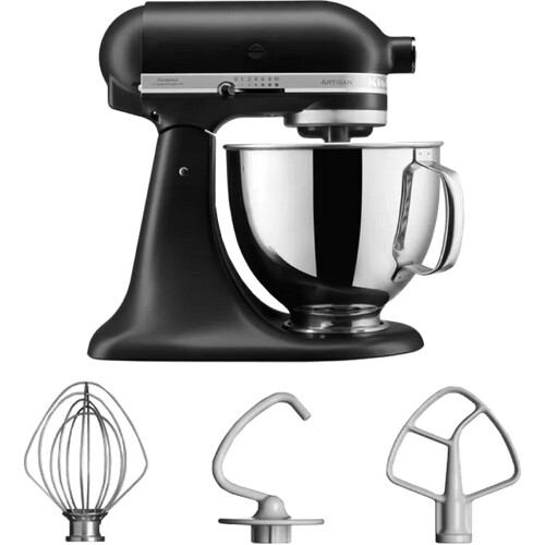 Met de KitchenAid Artisan Mixer 5KSM125 mix en ...