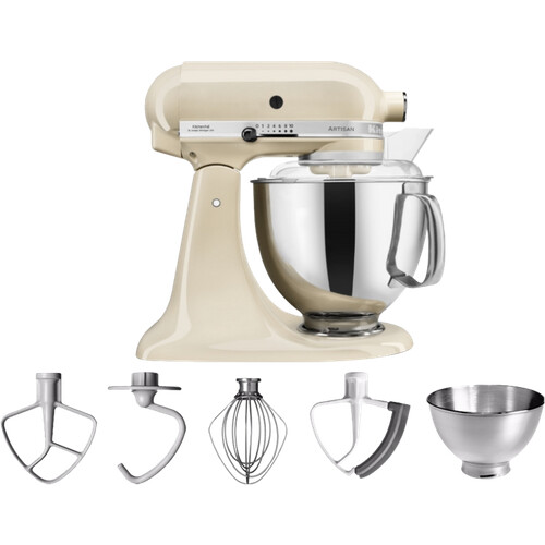 Met de KitchenAid Artisan Mixer 5KSM175PS ...