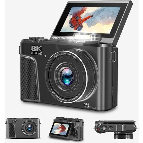 Veelzijdige compactcamera voor fotografie en ...