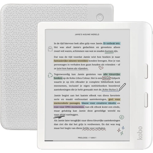Je leest comfortabel boeken en maakt notities in ...