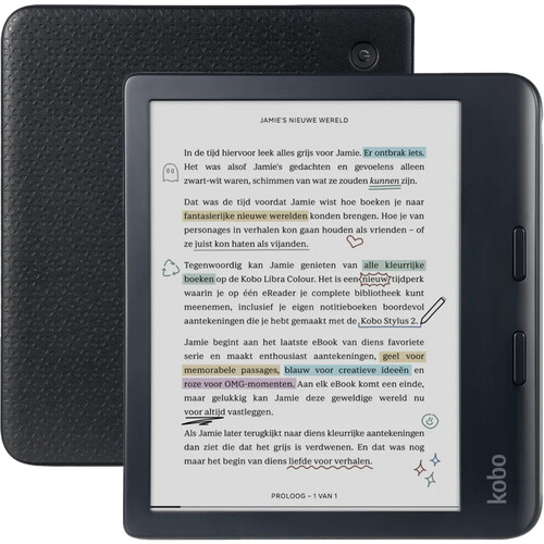 Je leest comfortabel boeken en maakt notities in ...
