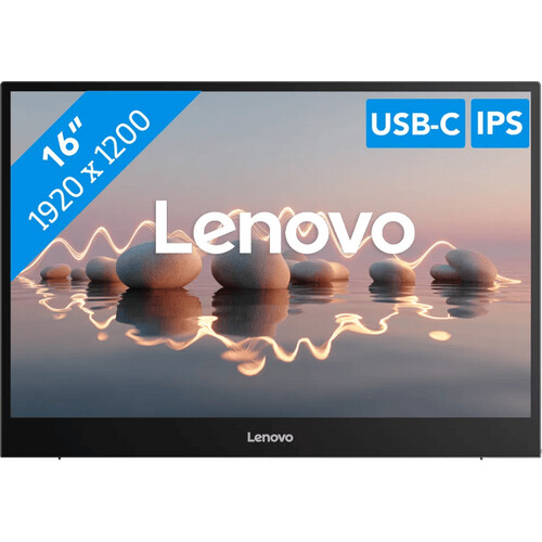 Met de Lenovo L16 werk je onderweg net zo prettig ...
