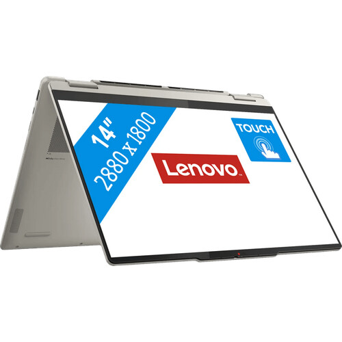 Gebruik onderweg de 14 inch Lenovo Yoga 7 2-in-1 ...