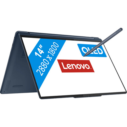 Met de Lenovo Yoga 9 2-in-1 OLED Copilot+ PC ...