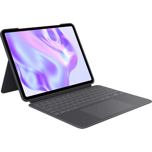 Met de Logitech Combo Touch Apple iPad Pro 13" ...
