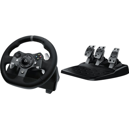 Met de Logitech G920 Driving Force - Racestuur ...