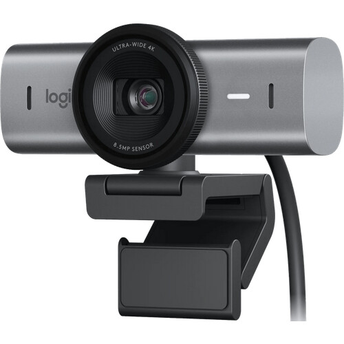 Met de Logitech MX Brio Ultra HD 4K Webcam Zwart ...