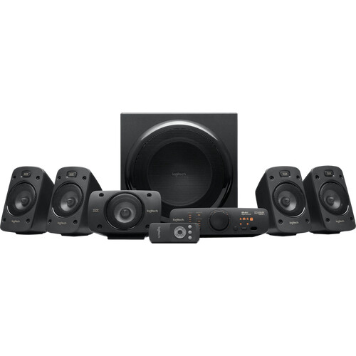Met de Logitech Z906 5.1 Surround Sound Speakers ...