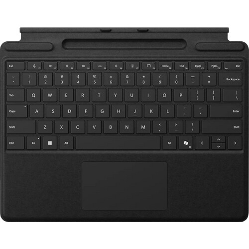 Met de Microsoft Surface Pro Type Cover met ...