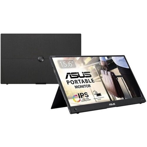 De ASUS draagbare monitor met een schermdiagonale ...