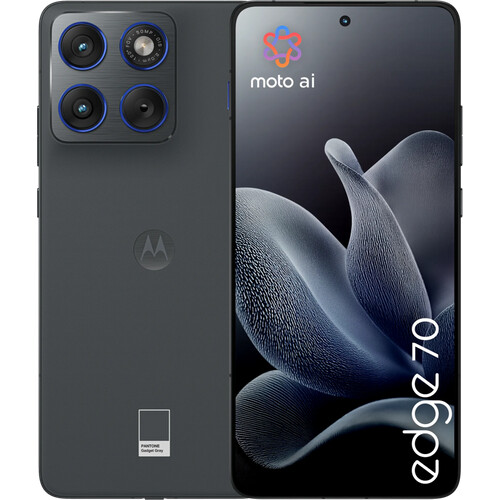 De Motorola Edge 70 512GB Grijs 5G is een ...