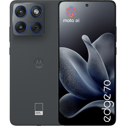 De Motorola Edge 70 512GB Grijs 5G is een ...