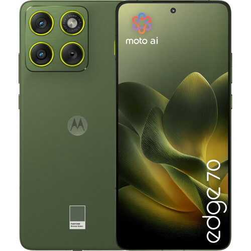 De Motorola Edge 70 512GB Groen 5G is een ...