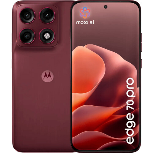 De Motorola Edge 70 Pro 256GB Rood 5G is een ...