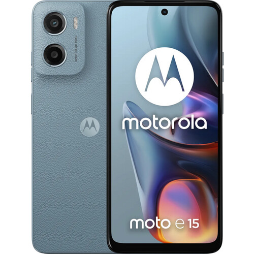 De Motorola Moto E15 64GB Blauw 4G is een ...