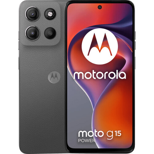 De Motorola Moto G15 Power 256GB Grijs 4G is een ...