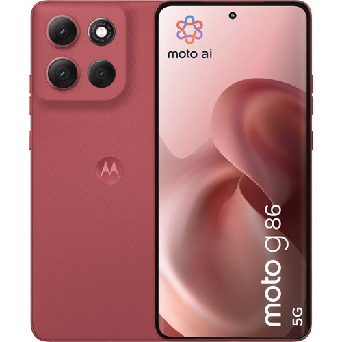 De Motorola Moto G86 256GB Rood 5G is een ...