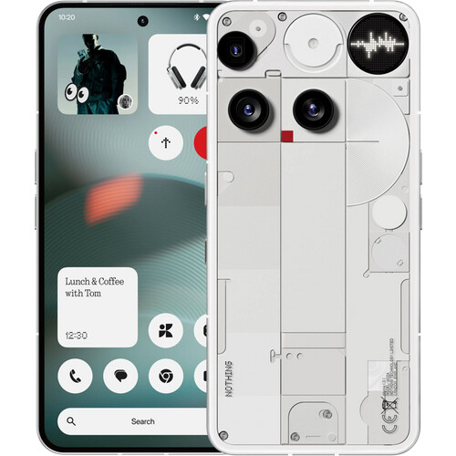 De Nothing Phone (3) 256GB Wit 5G is een ...